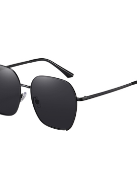 防紫外线圆形墨镜时尚潮流女显瘦