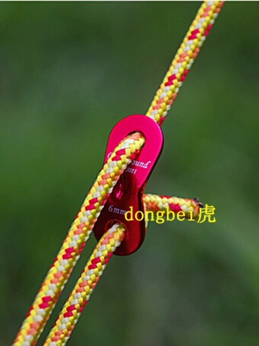 Специальная веревка для палатки на глазах и веревочная пряжка на открытом воздухе рыночные принадлежности алюминиевый сплав.