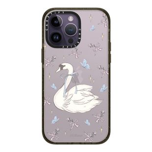 香港代购Casetify 森林早报天鹅 适用iPhone16/15/14/13/12/Pro/Max手机壳