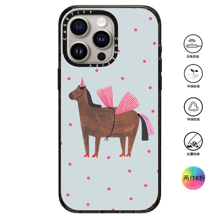香港代购Casetify 飞马 适用苹果手机iPhone17/16/15/14/13/12/Pro/Max手机壳