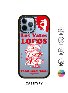 香港代购Casetify Los Vatos Locos适用iPhone13/12/11PM手机壳