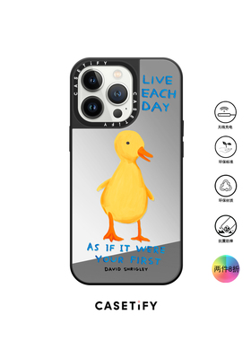 香港代购Casetify Live Each Day开心每一天适用iPhone14/13/12PM