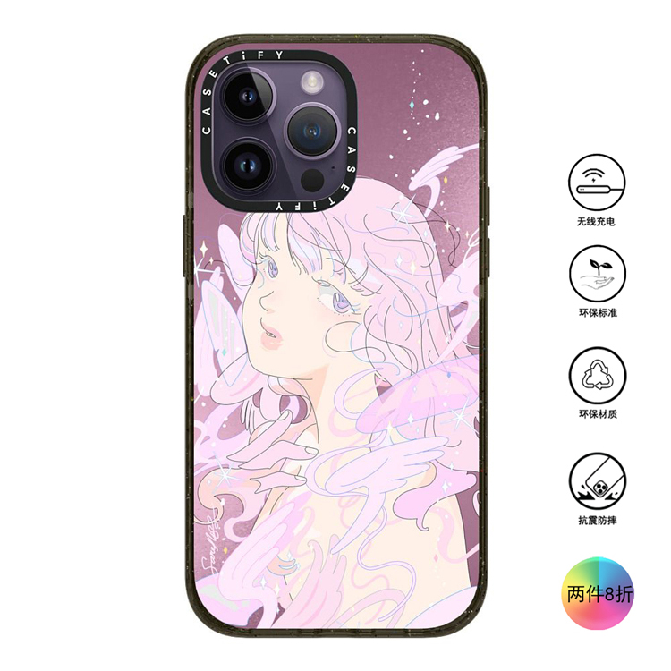 香港代购Casetify OPHANIM低级失误适用iPhone15/14/13/12/Pro/Max手机壳