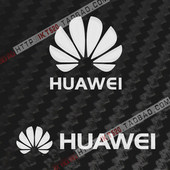 手机贴 HUAWEI 电脑贴纸 华为金属贴 华为标志logo贴纸