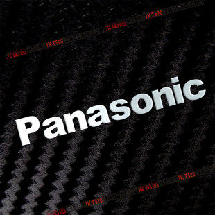 panasonic标志 金属贴 松下logo 金属贴纸 手机贴纸 电脑防辐射贴