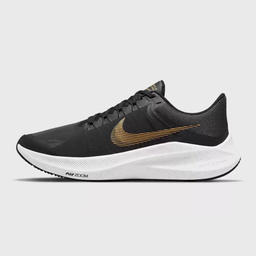 Nike耐克正品 ZOOM WINFLO 8 男子黑金休闲运动跑步鞋CW3419-009