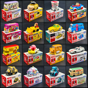 TOMY kitty凱蒂貓公仔車 多美卡夢之合金小汽車模型變形金剛Hello