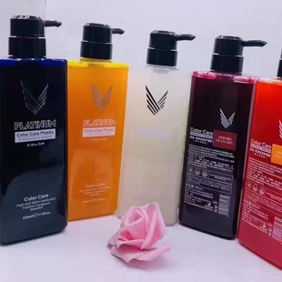 三荣打蜡6D水果纯植物头发染膏色彩抛光锁色护发胶蜡染480ml