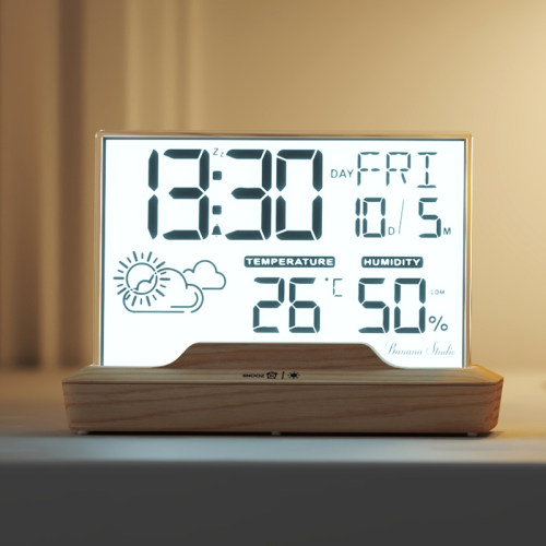 vuodet天气预报电子闹钟