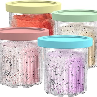 新品Ninja Creami 奶油豪华冰淇淋杯适用于Ninja NC500 NC501系列