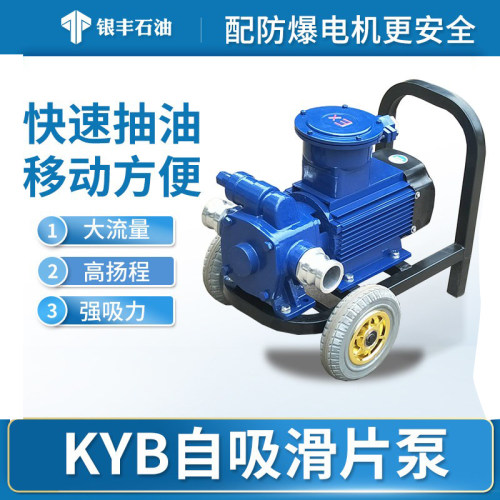 防爆汽油泵大功率大吸程快速抽油