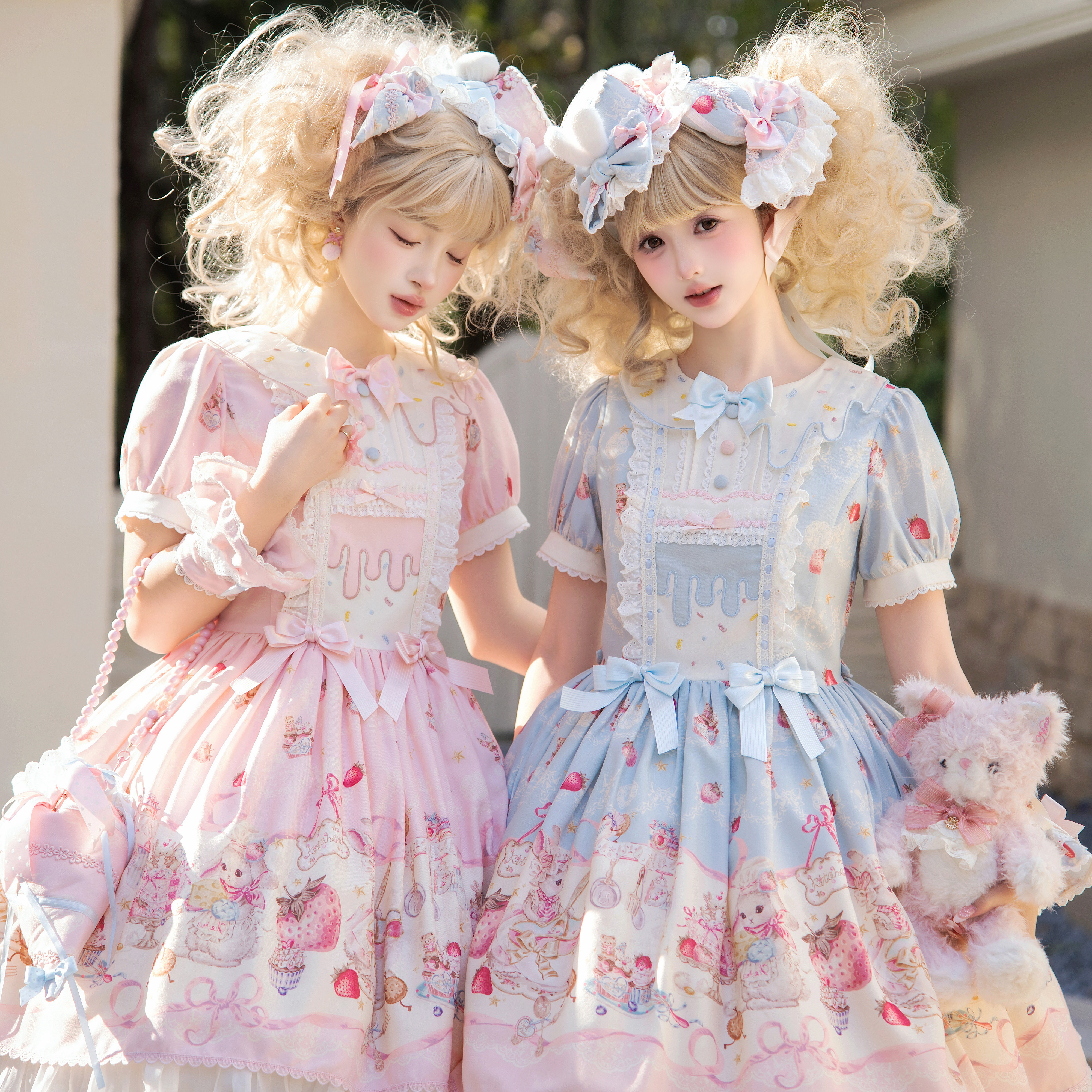 【定金】兔兔烘培屋甜美可爱日系原创Lolita连衣裙