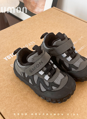 书萌儿童运动鞋2025冬季新款加绒保暖女童棉鞋男童鞋子宝宝二棉鞋