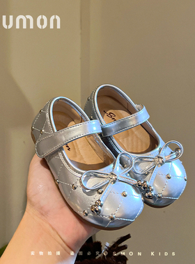 女童皮鞋2026春秋新款儿童公主鞋女宝宝单鞋软底小皮鞋演出鞋