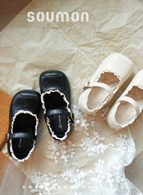 女童皮鞋黑色软底演出鞋儿童公主鞋春秋新款小女孩演出鞋宝宝单鞋