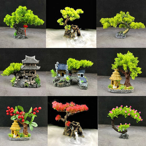 仿真松树餐厅广州花草