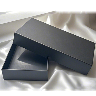 黑色化妆品饰品文具五金包装盒牛皮纸盒烫金硬盒礼盒包装定做现货