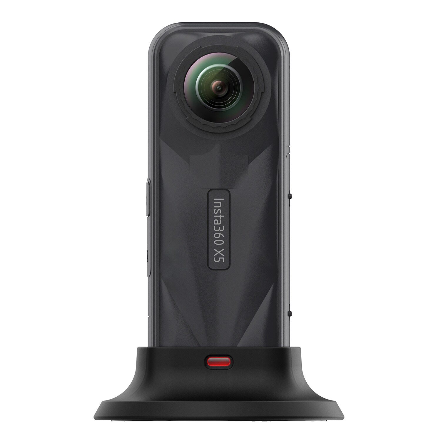 适用影石Insta360 X5/X4桌面固定底座镜头保护罩硅胶套相机配件