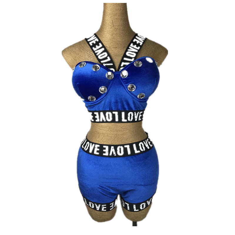 新款领舞服装女ds演出服夜场性感酒吧dj歌手商演嘻哈爵士舞蹈套装