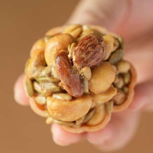 许氏醇品 土豪坚果塔坚果酥花生酥糖糕点健康办公休闲小零食