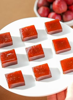 许氏醇品 山药苹果山楂糕山楂卷果丹皮山楂酸甜休闲零食开胃解腻