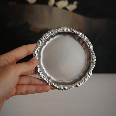 意大利motta复古不锈钢杯垫