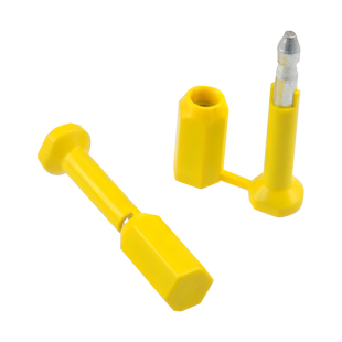 仕达黄色集装箱封铅锁防盗封物流货柜车防旋转封锁一次性高保封条