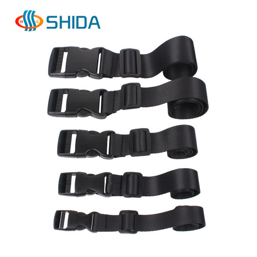 仕达插扣仿尼龙捆绑织带涤沦打包塑料卡扣绳器可调节固定拉紧绑带