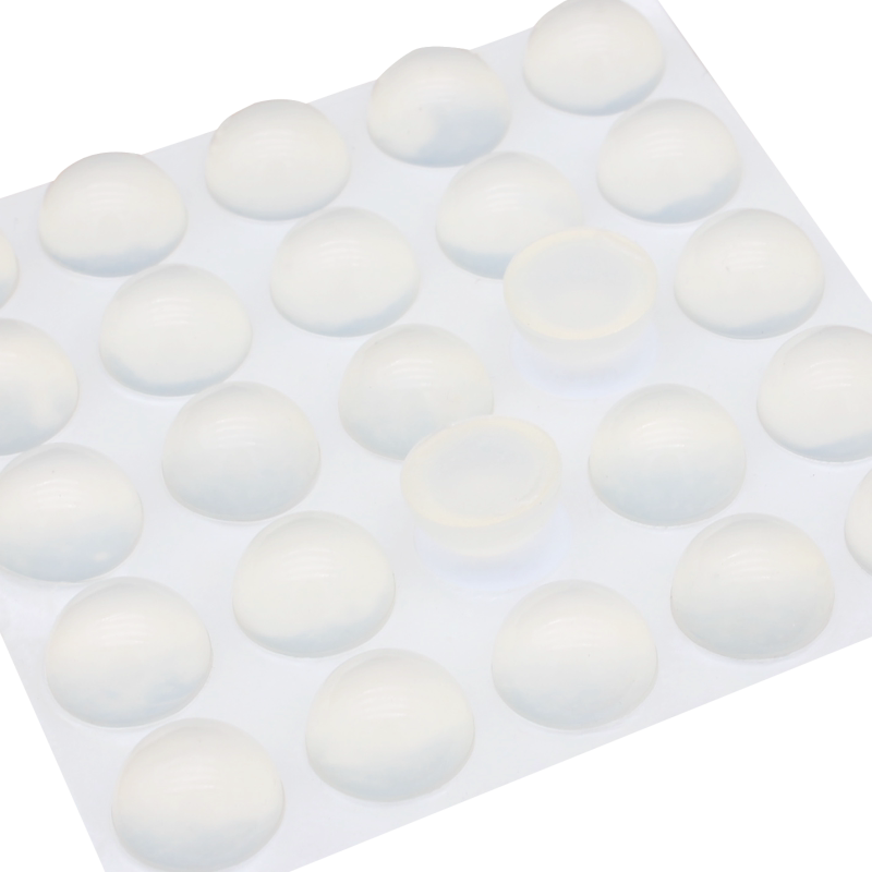 背胶黑色防滑胶粒硅胶脚垫直径6-18mm厚1.5-10mm家具防撞消音粒