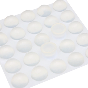 背胶黑色防滑胶粒硅胶脚垫直径6-18mm厚1.5-10mm家具防撞消音粒