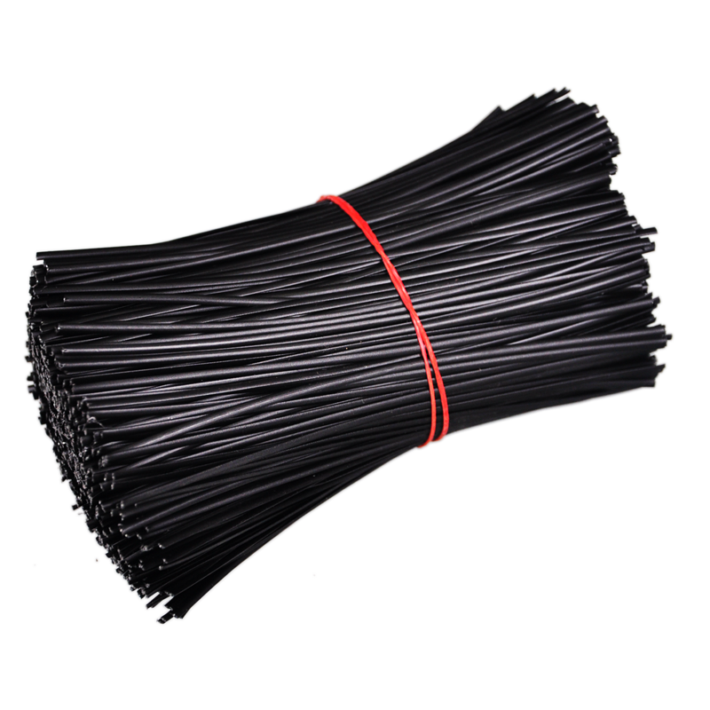 镀锌扎线黑白红蓝绿透明塑料铁芯扎带光缆绑带数据电源线圆扁扎丝