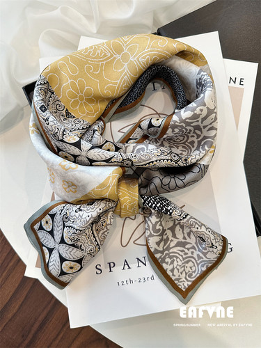 简约风礼盒装丝巾礼品