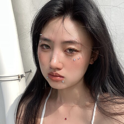 免打孔埋钉唇钉朋克亚文化