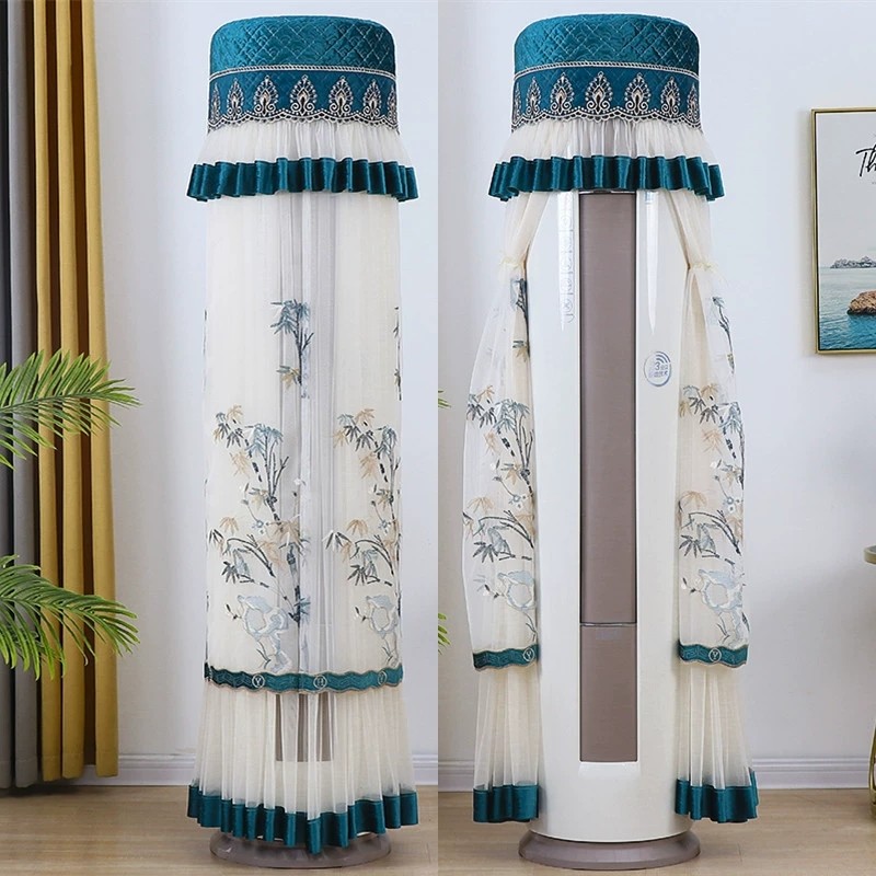 空调防尘罩立式2026新款高端圆形适用于格力美的客厅大三匹柜机套