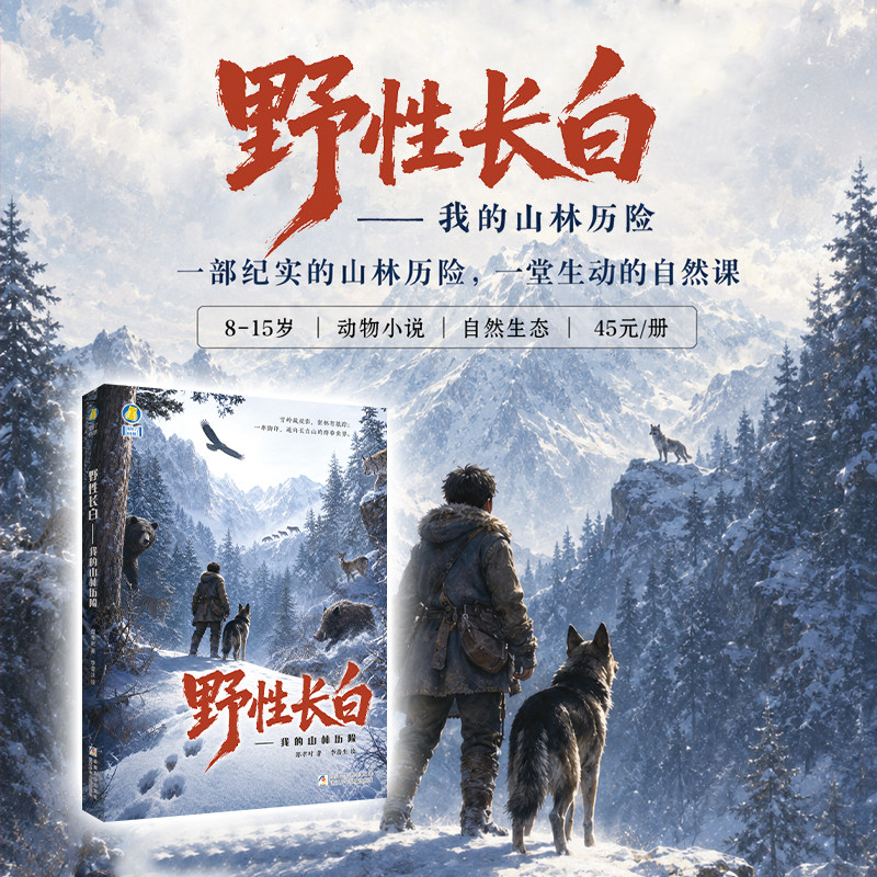 野性长白：我的山林历险 郑孝时著 一部纪实的山林历险 自然动物小说 适合亲子共读/班级共读/自然教育正版书籍浙江少年儿童出版社图片