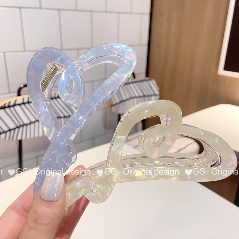 人鱼姬色爱心同款抓夹