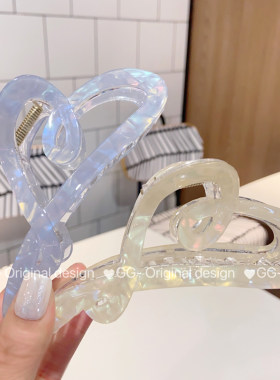 人鱼姬色爱心同款抓夹