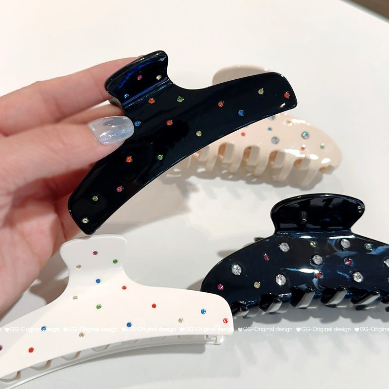 高档醋酸原版大号抓夹鲨鱼夹