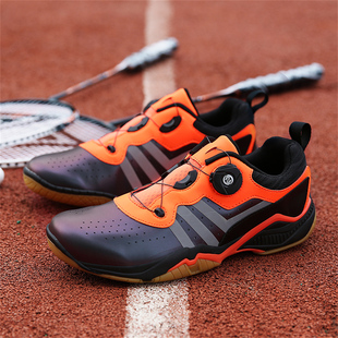 badminton shoes羽毛球鞋新款旋钮运动鞋透气减震比赛网球鞋39-46