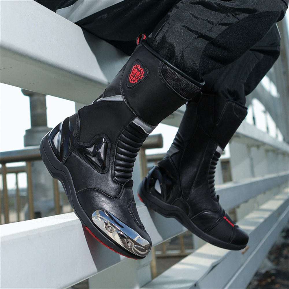 Motorcycle Boots摩托车骑行靴四季机车靴摩托车休闲骑行鞋 37-47