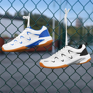 Sport badminton shoes羽毛球鞋女运动鞋男减震轻便运动球鞋36-47
