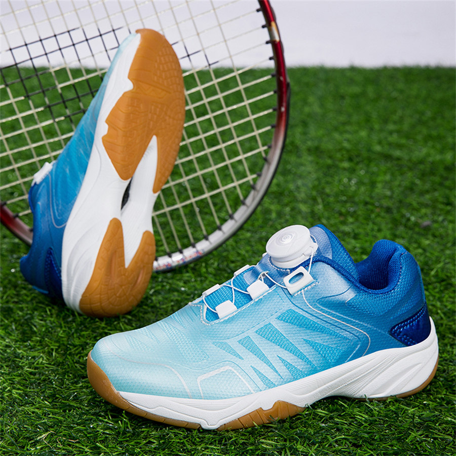 BADMINTON SHOES 儿童羽毛球鞋网球运动鞋专业透气减震男童训练鞋