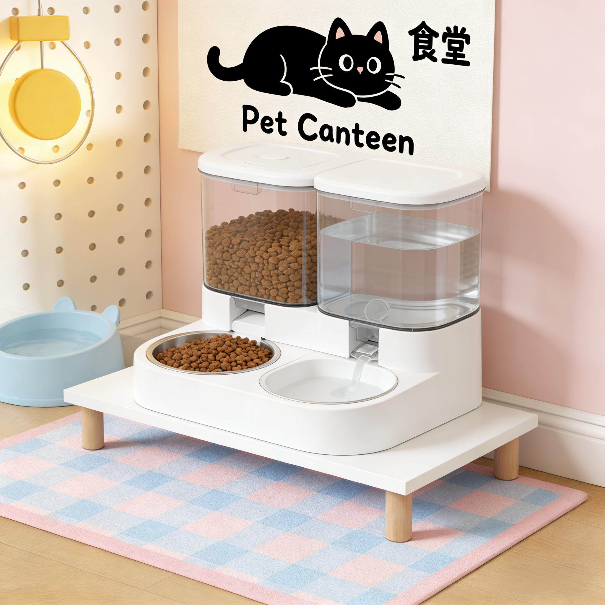 自动喂食器增高架狗狗猫咪餐桌宠物垫高器食盆托盘底座护颈喝水架,住宅家具,搁板/置物架/家用陈列架,淘宝优惠券,粉丝福利购,淘宝优惠卷