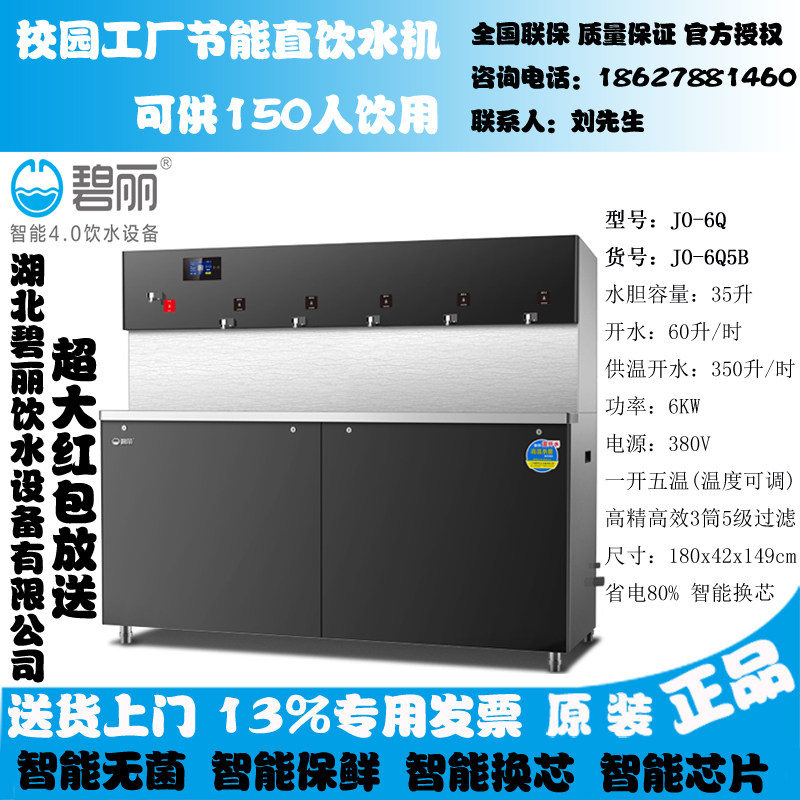 碧丽商用直饮水机开水器幼儿园学校医院工厂单位过滤开水机热水器