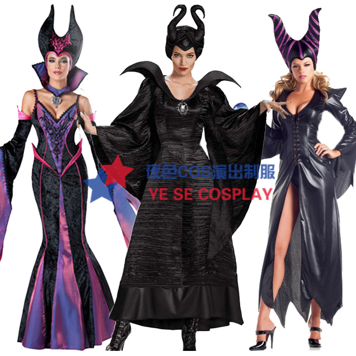 万圣节女沉睡魔咒魔后女巫装