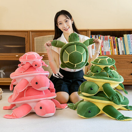 经典大海龟毛绒玩具节日礼物海洋馆乌龟儿童玩偶大号抱枕