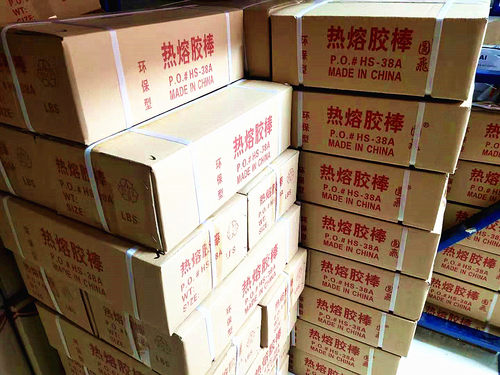 白色透明环保型热熔胶棒黑色速溶胶条 黄色棒棒胶整箱 耐高温胶棒 - 封面