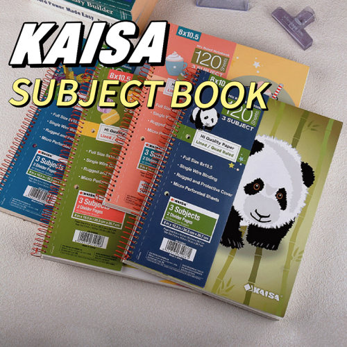 凯萨KAISA美式高颜值科目本A4