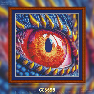 【CC3696-韦赛利昂之眼】十字绣2025新款小件线绣客厅餐厅简单
