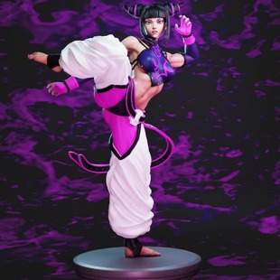 手办白模gk白胚街头霸王韩珠丽拼装精3d打印gk白模练手白模手办gk